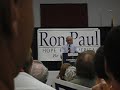 Ron Paul Rally, SC, 7/21/07 - Abolish Fed, Repeal Income Tax Ron Paul Rally, SC, 7/21/07 - Abolish Fed, Repeal Income Tax