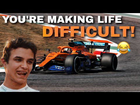 Video I Norris banter with his engineer