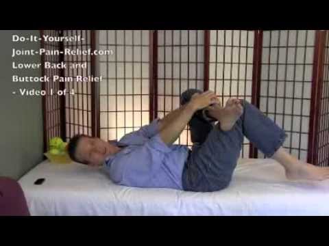 how to relieve glute pain