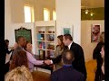 the church of scientology opened a new life improvement community center in st. petersburg florida. in addition to local officials, john travolta spoke and helped   pull the ribbon to mark the opening of the new center. kelly preston accompanied her husband and help pull the ribbon cord.