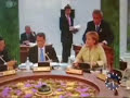 Bush Creeps Out German Chancellor, Controversial Footage Bush Creeps Out German Chancellor, Controversial Footage