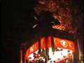 【北条】風早火事祭り'06先取り めざましテレビ だんじり生中継 リハーサル
