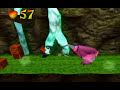 Ok, here's another Crash Bandicoot game for you all. It should be mentioned that I have only beaten this game once and I've never gotten 100% before, so this should be fun. Already on the first level, there is a colored gem. To get it, you simply have to run through the level without touching any boxes. Once you have it, you can simply lose and then get all the boxes to get the regular gem. If you wonder why the music is slow and Crash runs faster, watch my video named 