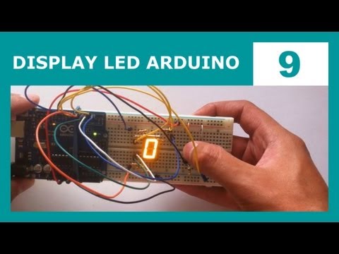 Display 7 segmentos - En el tutorial de hoy aprenderemos a usar un display LED de 7 segmentos con Arduino. Veremos cómo se conecta y cómo controlarlo usando nuestro código. Nuestr...