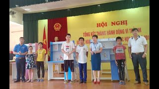 Phường Vàng Danh tổng kết Tháng hành động vì trẻ em và hoạt động hè 2019