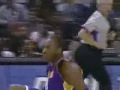 Kobe falls down while imitating Jordan