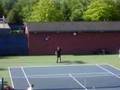 Roger Federer at the 2007 US Open