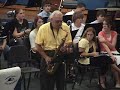 Gene Hoggard and the LCHS Jazz Band