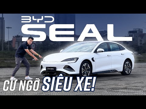 Lái thử BYD Seal: Quá Nhanh và mạnh, đẹp hơn Camry!