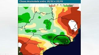Alerta para muita chuva no Rio e Zona da Mata Mineira