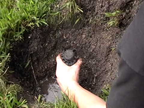 how to repair hunter pgp sprinkler head