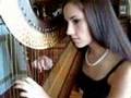 Harpist Sophia Marie playing Les Sources