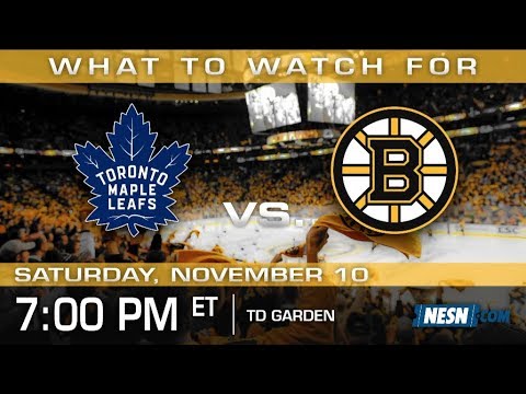 Video: Bruins vs. Maple Leafs Preview: Halak In Net With Rask On Leave