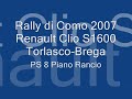 Camera Car Andrea Torlasco Rally di Como PS8 Clio S1600