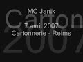 mc janik � la cartonnerie (reims) le 7 avril 2007