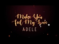 Adele - Make You Feel My Love (Lyrics)