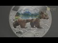 INTO THE WILD BEAR - 2021 2 oz Pure Silver Smartminting Coin - Mongolia - Coin Invest Trust