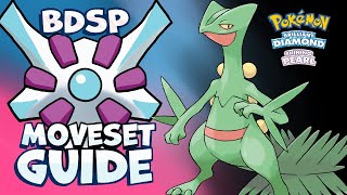 How to use SCEPTILE! SCEPTILE Moveset Guide! Pokemon Brilliant Diamond and Shining Pearl by PokeaimMD