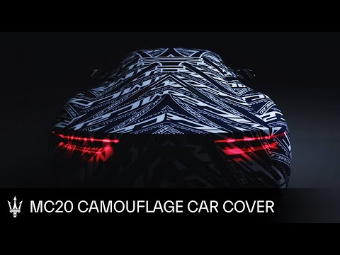 MC20 camouflage car cover