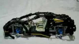 Lego Technic 8880 Supercar Time Lapse Build