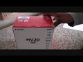 Unboxing Canon HV-20