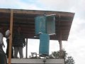 Verticle barrel wind turbine