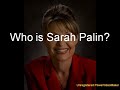 Sarah PALIN for CENSORSHIP