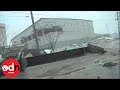Dramatic unseen footage of Japanese tsunami