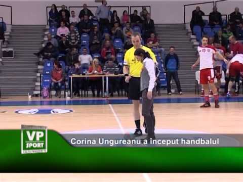 Corina Ungureanu a început handbalul