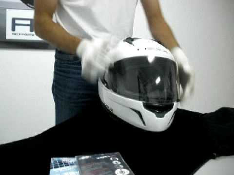 how to fasten a double d'ring helmet