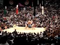 Takamisakari vs Kakuryu. Osaka Sumo Basho 2007. Takamisakari vs Kakuryu. Osaka Sumo Basho 2007.