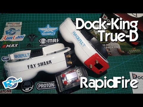 Testing Dock King with TrueD and RapidFire - from BangGood.