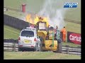 Crash GT Ginetta Oulton Park Crash GT Ginetta Oulton Park