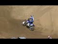 Broc Hepler practicing before winning the Supercross Main