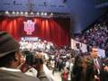 Rob Riggle at Obama rally
