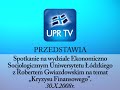 Robert Gwiazdowski na temat "Kryzysu finansowego" 1/6