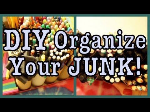 how to organize junk room