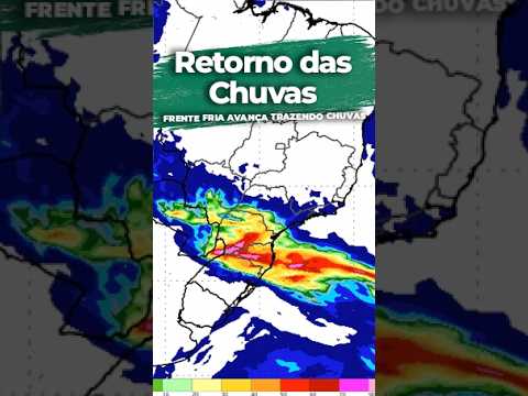 Chuva ganha força e avança  para várias partes do país.