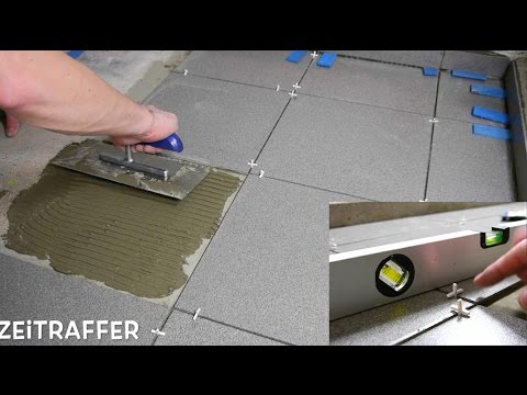 Bodenfliesen verlegen für Anfänger  Tutorial