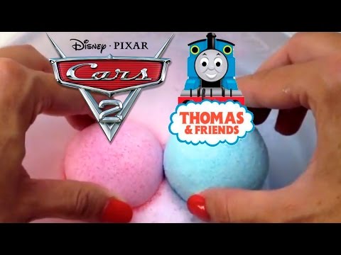 Thomas & Friends Bath Ball Cars 2 Bath Ball きかんしゃトーマス バスボール Bubble Bath