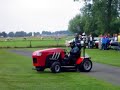 lawnmower burnout doughnuts