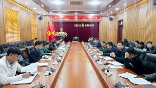 Họp giao ban công tác GPMB các dự án trọng điểm trên địa bàn thành phố