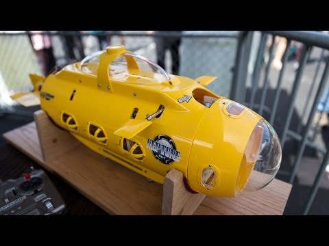 how to build a rc submarine with camera