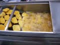 minitunnel di frittura per gastronomia deep fryers for food