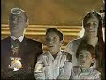 Mexican President Calderon Grito de La Independencia