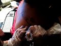 tattooing a friend