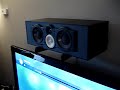 Paradigm Monitor with center cc-190 loud speakers Paradigm Monitor with center cc-190 loud speakers