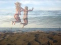 jumping and lake michigan