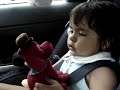 gabrielle singing in the car...