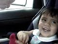 gabrielle singing in the car...
